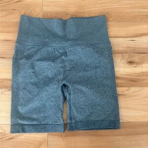 Source Unknown Gray Bike Shorts